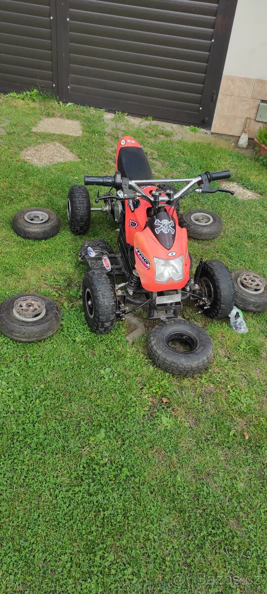 dětská elektro čtyřkolka