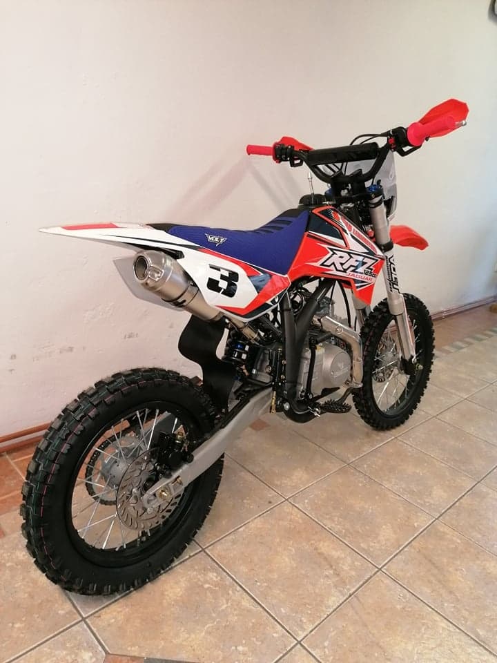 Pitbike By Apollo Jaguar 125cc 17/14 E-Start Oranžová