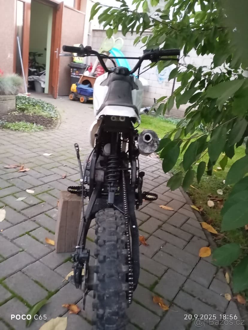 Pitbike s motorem simsona