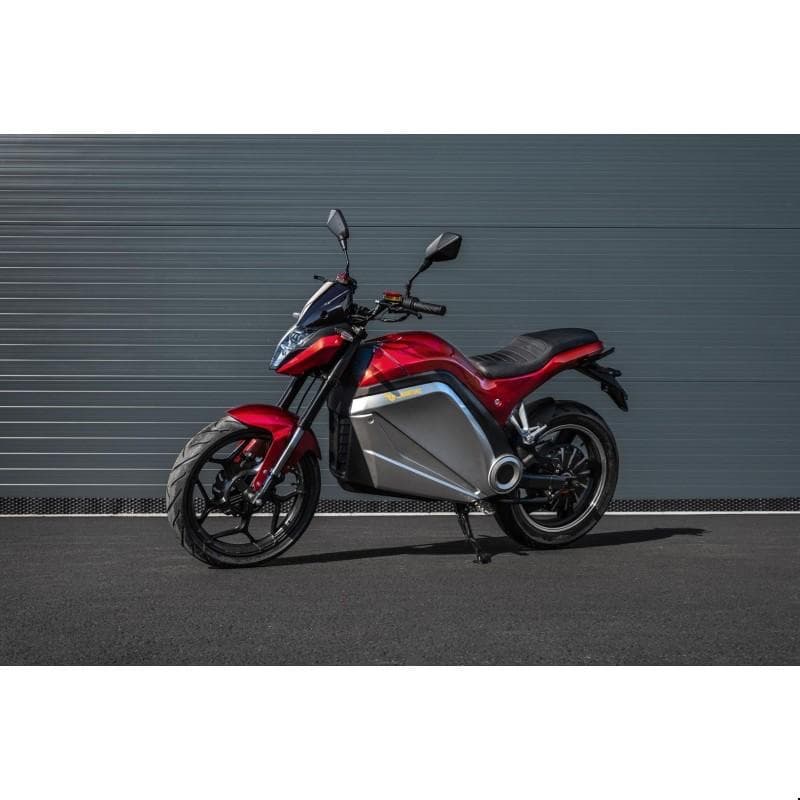 Elektrická motorka Leramotors Lancaster 3000W, červená