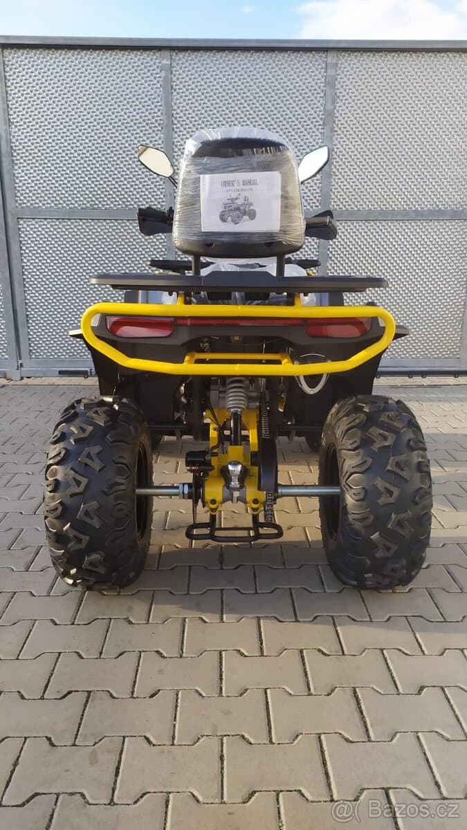 Čtyřkolka MiniRocket AFX200L, variátor 10 kola, šedá