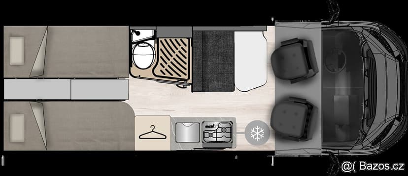 Obytná dodávka McLOUIS MENFYS 4 nová skladem