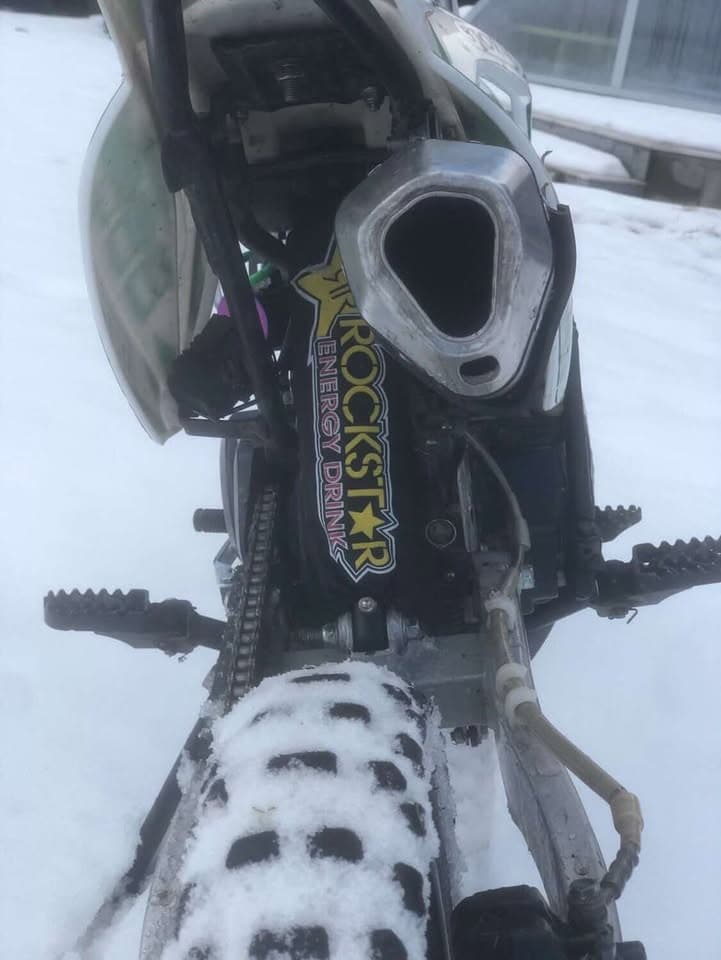 Pitbike Storm 125cc 14/12 – dobrý stav, doplňky