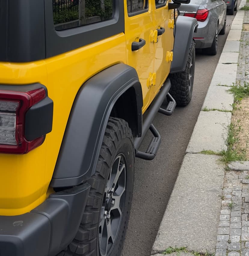 Nerf steps black Smittybilt - Jeep Wrangler JL nášlapy