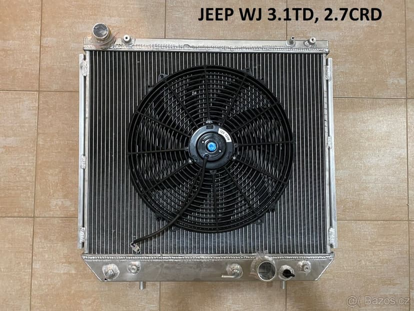 Celohliníkové chladiče JEEP a jiné offroad doplňky