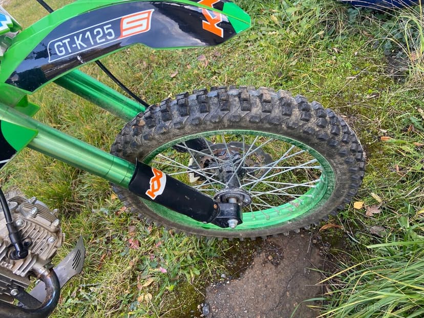 Pitbike skoro nejetý