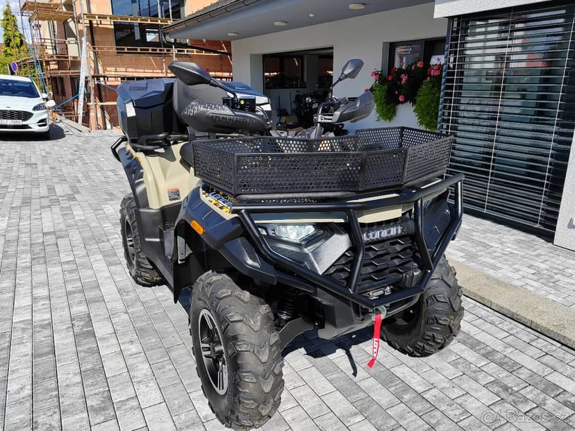 Loncin 550 wolf bílá i žlutá spz