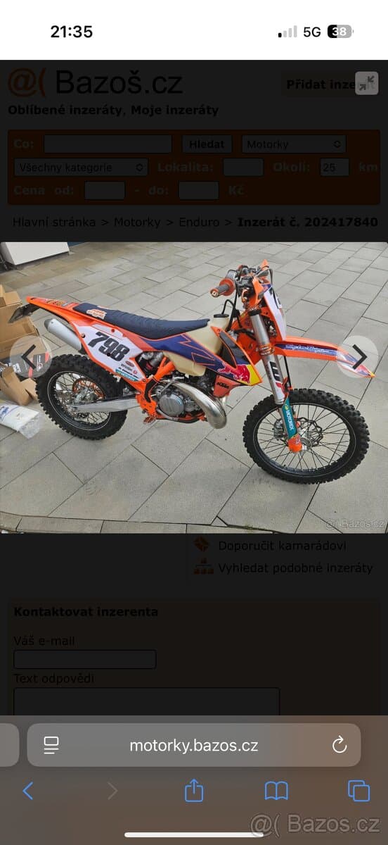 Ktm exc 300 tpi