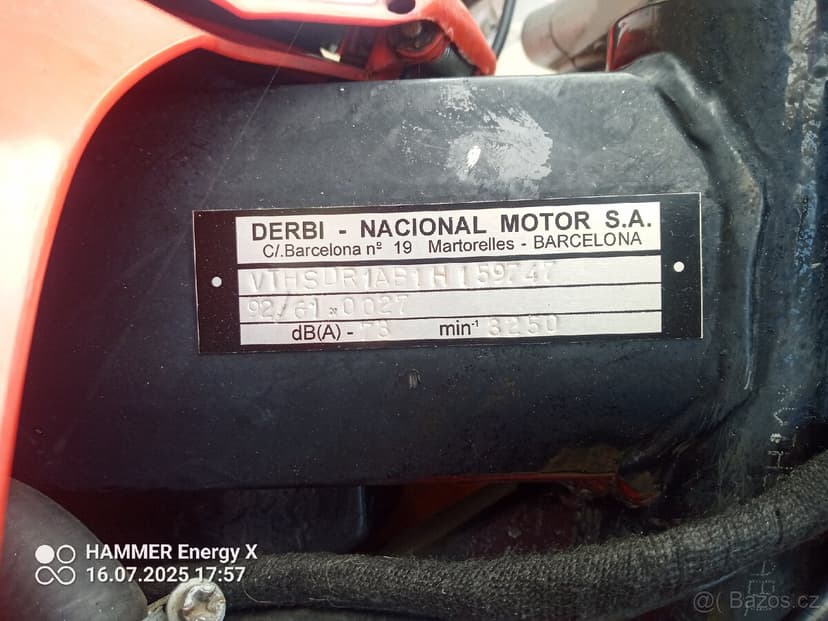 Prodám Derby Seda po go