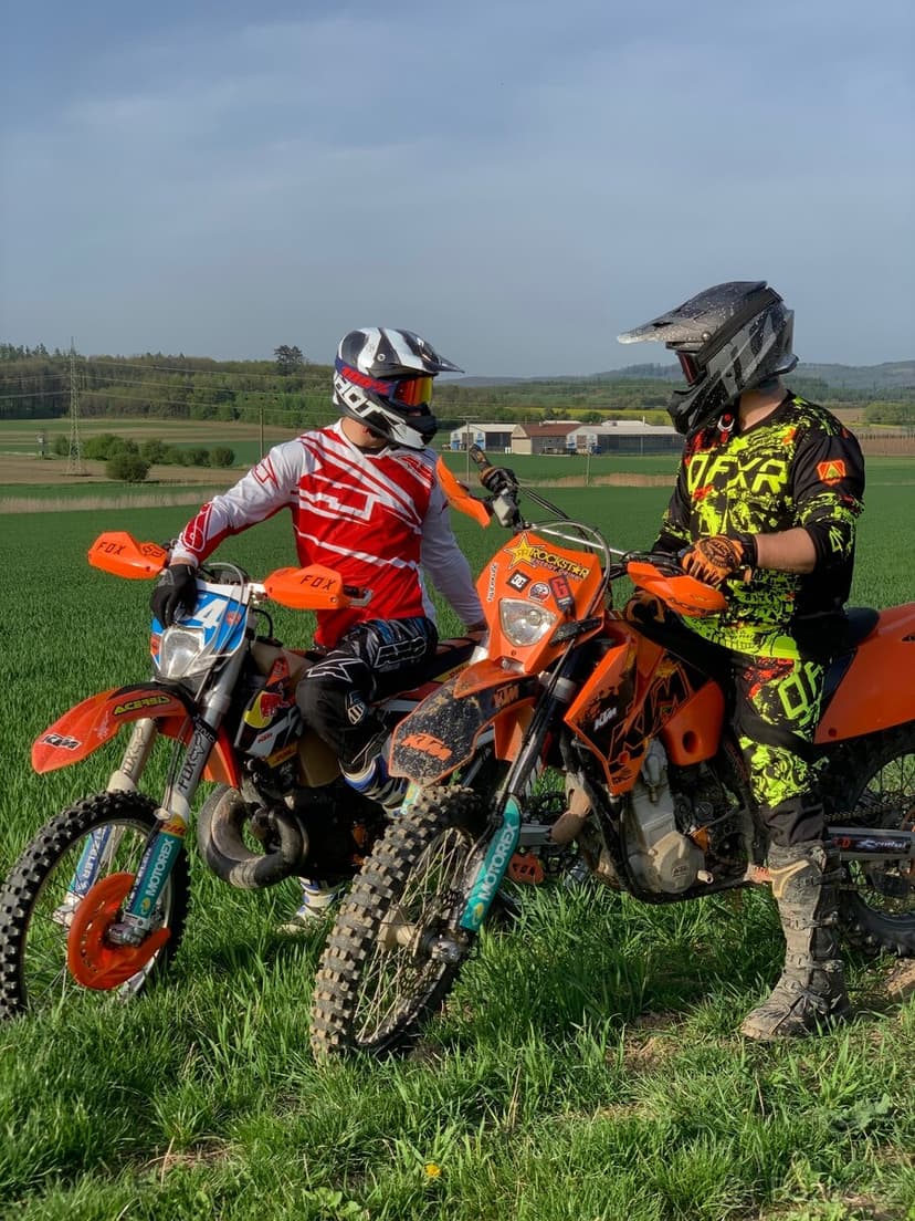 KTM exc 450 racing