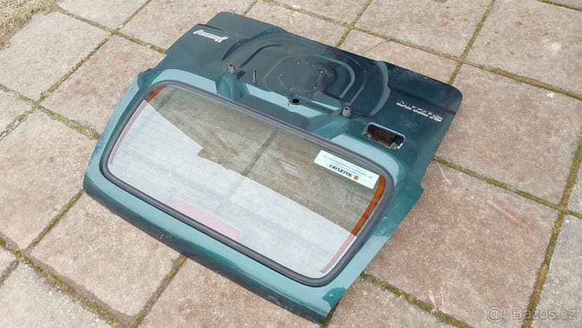 Suzuki Jimny – Dveře kufru celoplech zelené