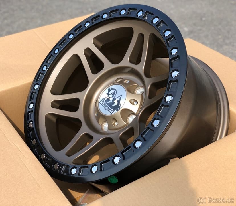 Alu kola 17” vhodné na Jeep Wrangler STAR BRONZE