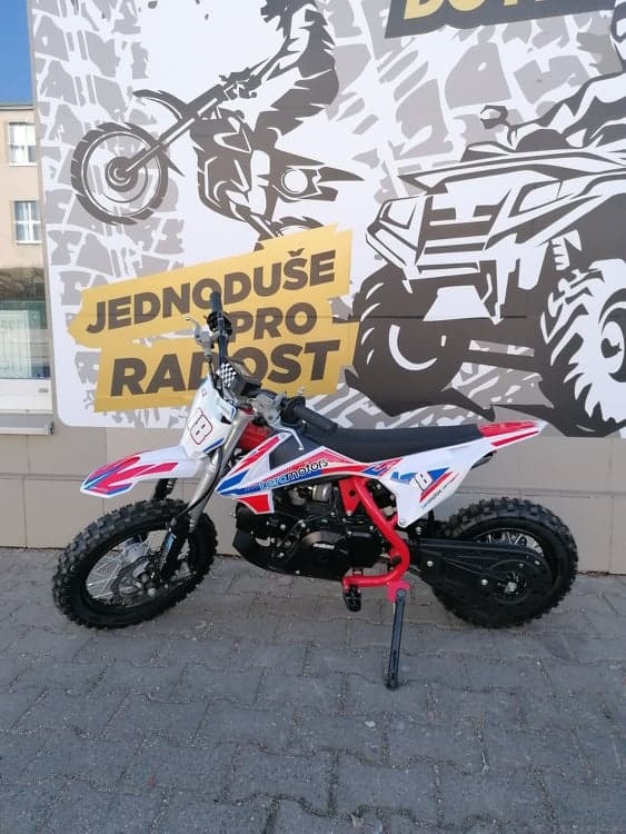 Pitbike Spirit 90 12/10 Automat červená