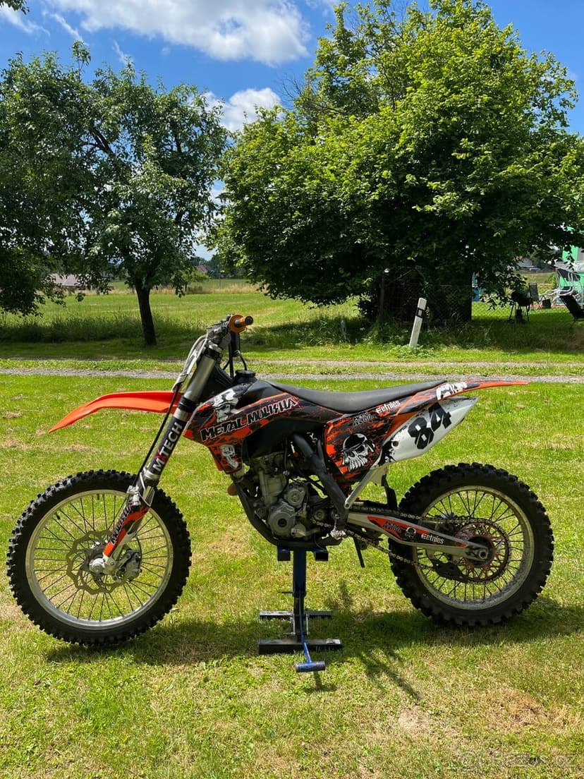 KTM SX-F 250 4 stroke 2017  stříkačka startér