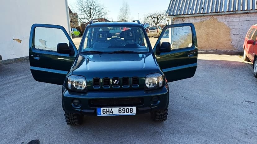 suzuki jimny 4x4  107... najeto ( velmi pekny stav )
