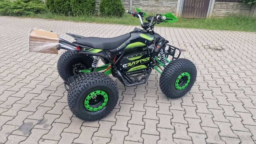 Dětská elektro čtyřkolka MiniRocket eRaptor 1500W 60Vzel