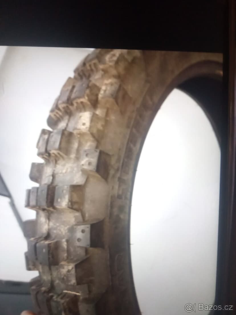 Pneu Mitas enduro predni a zadni