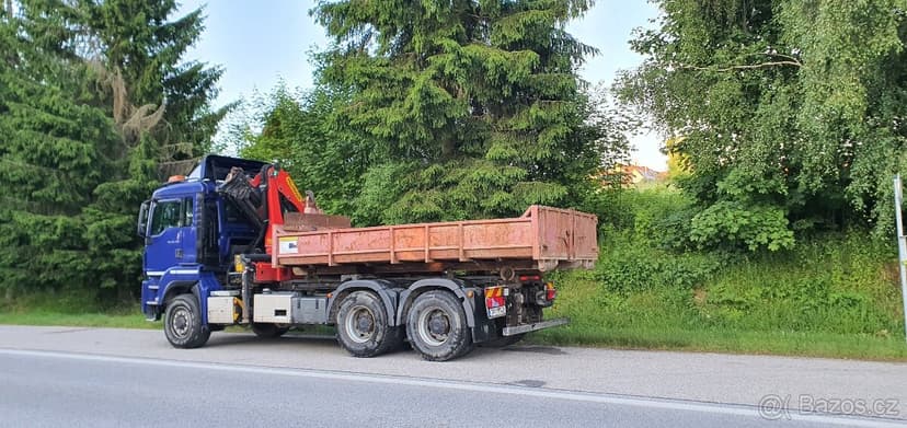 Prodám MAN TGS 26.480 nosič kontejnerů s hydraulickou rukou