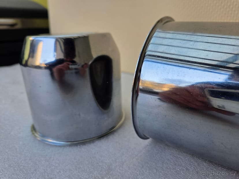 2x Středová krytka DOTZ ZO5010 (chrom) – Pro Off-road / 4x4