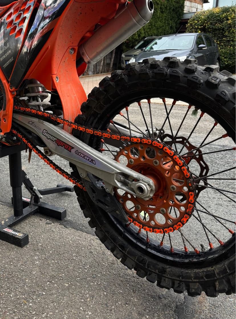 Ktm sx 125 2t, krásný stav a mnoho doplňků