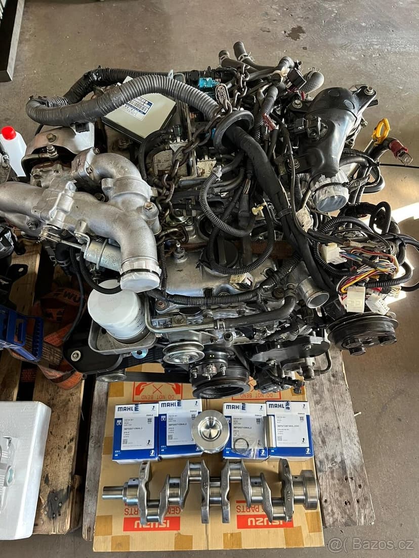 Servis Isuzu, motory 2.5, 3.0 4jj1 4jk1 D-MAX