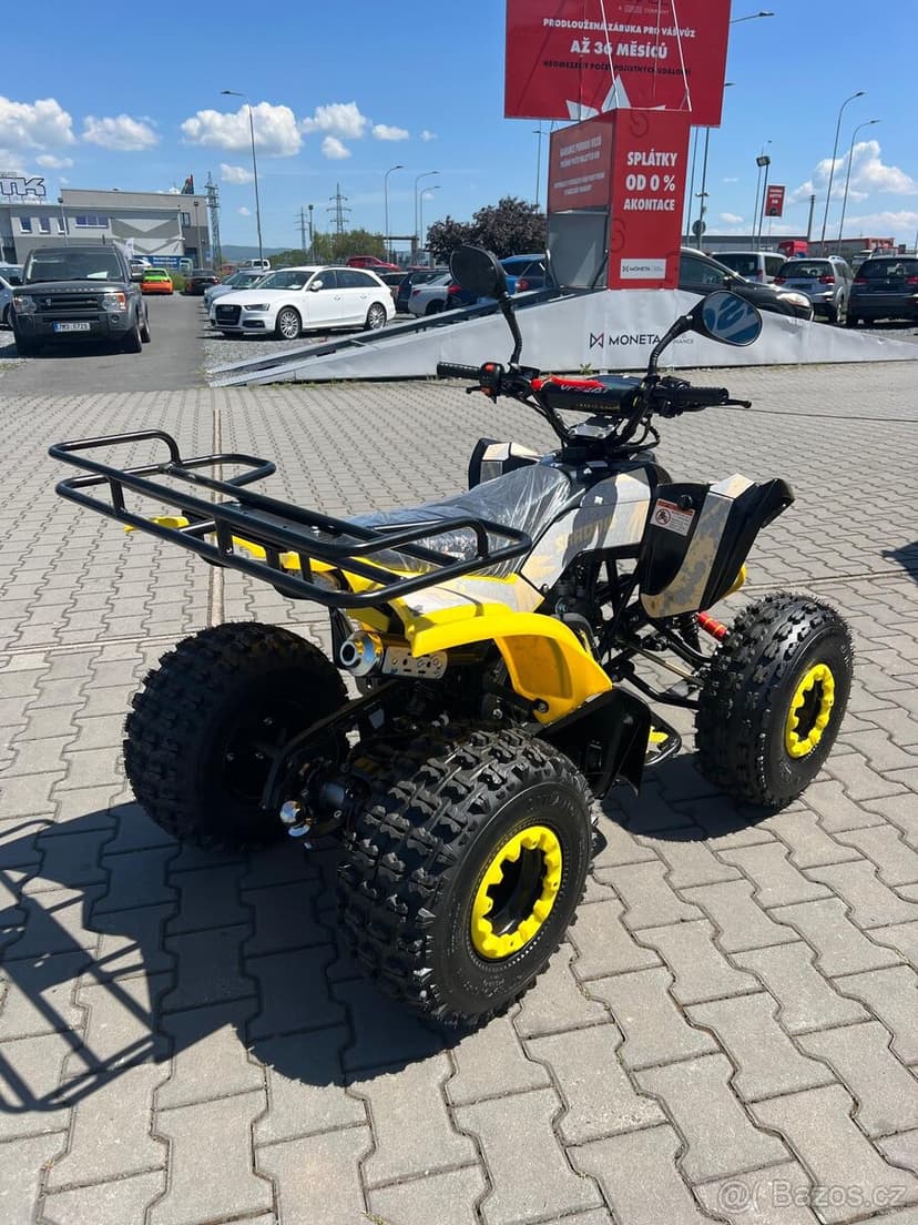 Dětská čtyřkolka UpBeat Shadow 125cc 3G8 - Žlutá