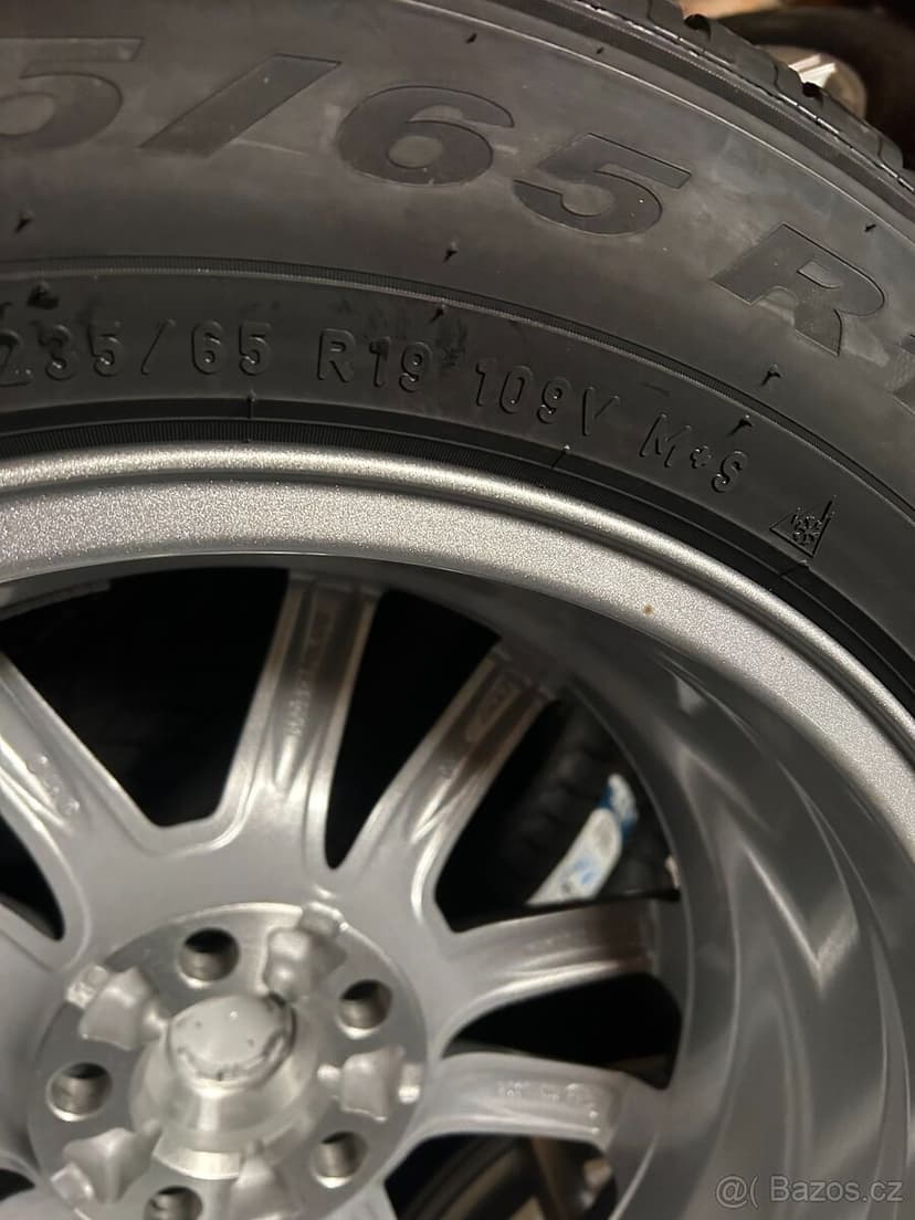 Alu kola + Pneu Land Range Rover Sport L494 komplet zimní 19