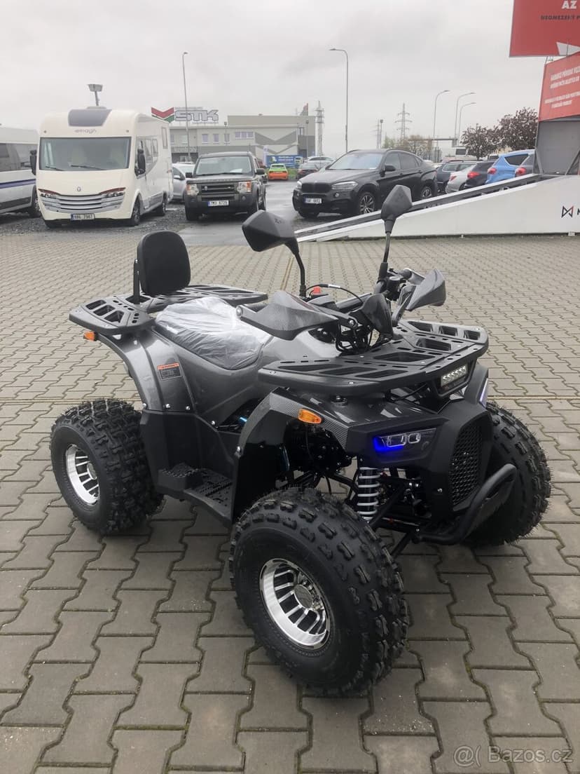 Dětská čtyřkolka Piranha Veyron 125cc 1G8 - Carbon