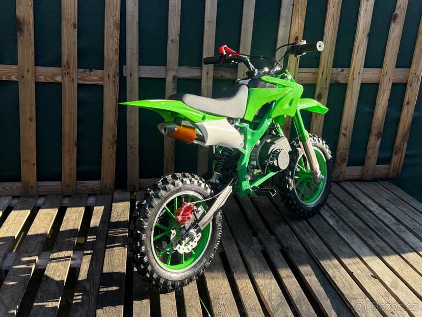 Minicross 49ccm2T zelený C006