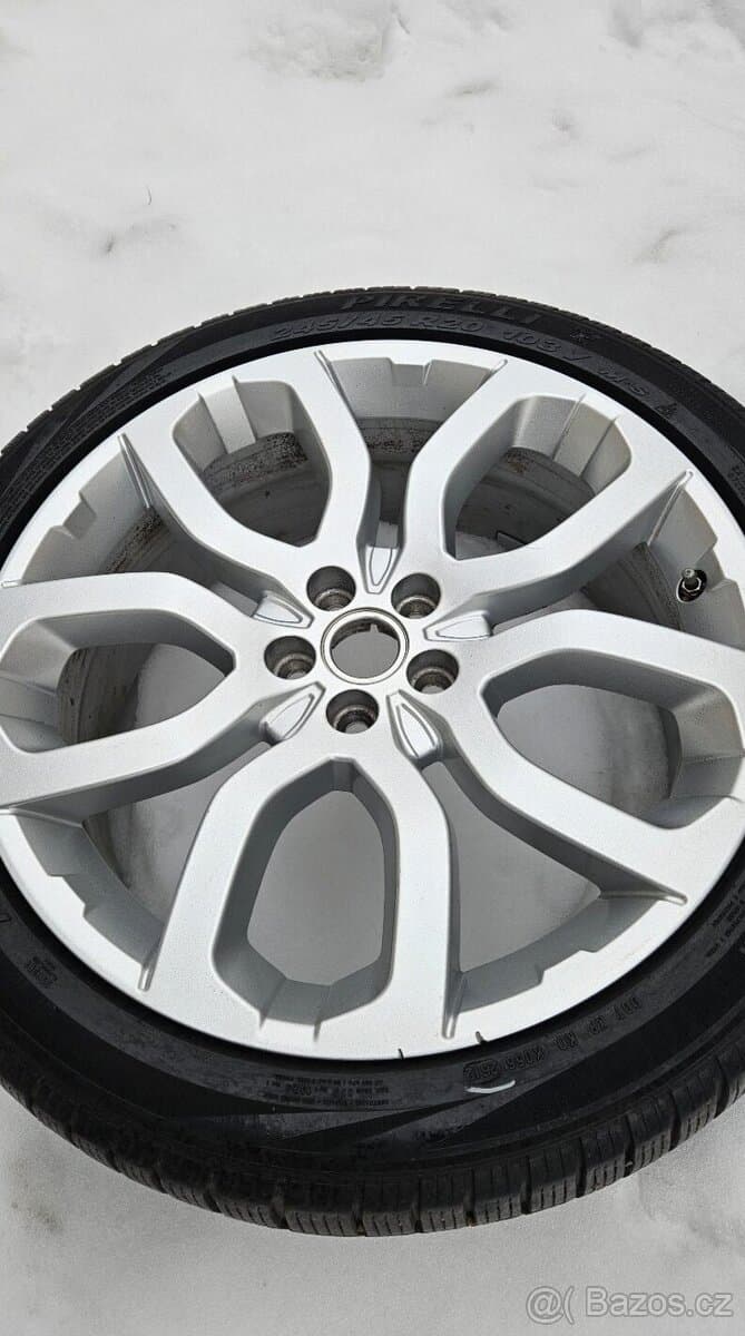 Originální ALU kola Land Rover 20" 5x108 – Pirelli