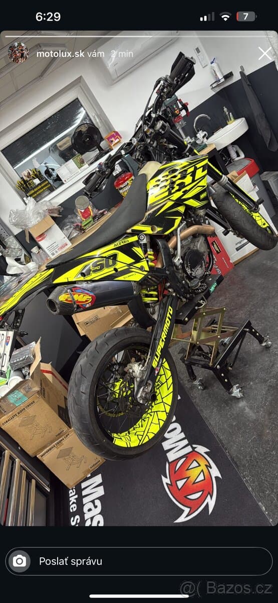 KTM EXC 450 SUPERMOTO