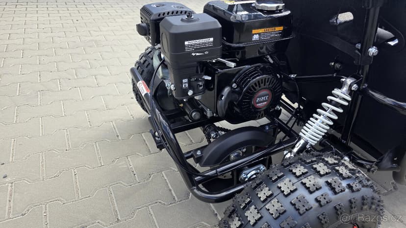 Dětská Buggy MiniRocket Forest 212ccm, variator, červená