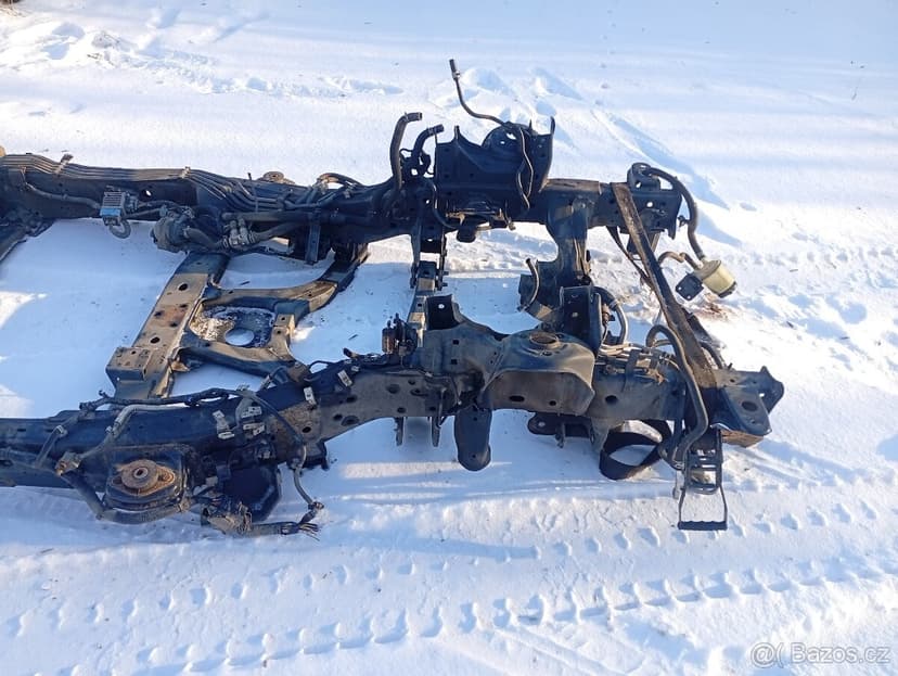 NISSAN NAVARA D23 RÁM AUTA PĚKNÝ NEHAVAROVANÝ Z RV 2020