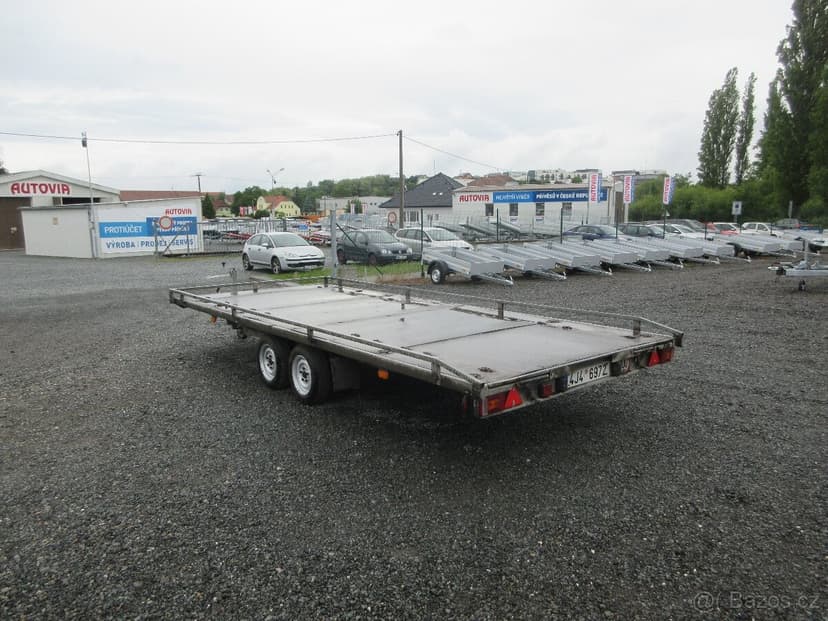 Hydraulicky sklopný přívěs AD 2,8t 5,17x2,09
