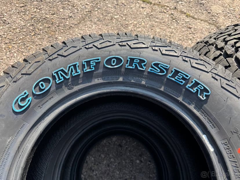 NOVÉ TERÉNNE PNEU 235/75 R15 TL 105T COMFORSER CF-1100 A/T