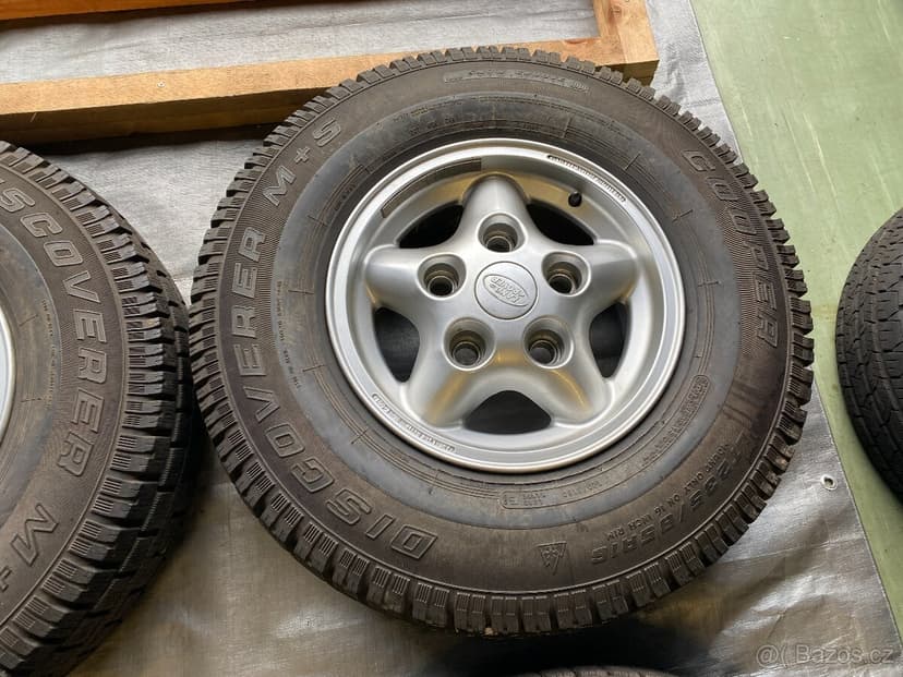 16 alu org. Land Rover 5 x 165, 1 mm