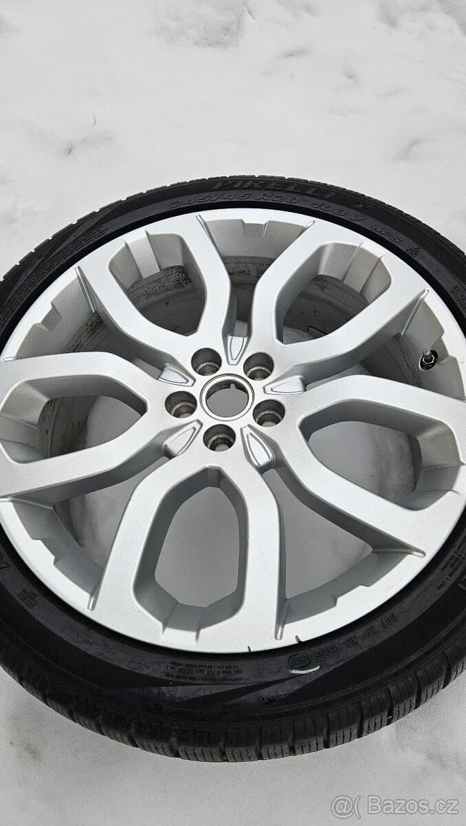 Originální ALU kola Land Rover 20" 5x108 – Pirelli