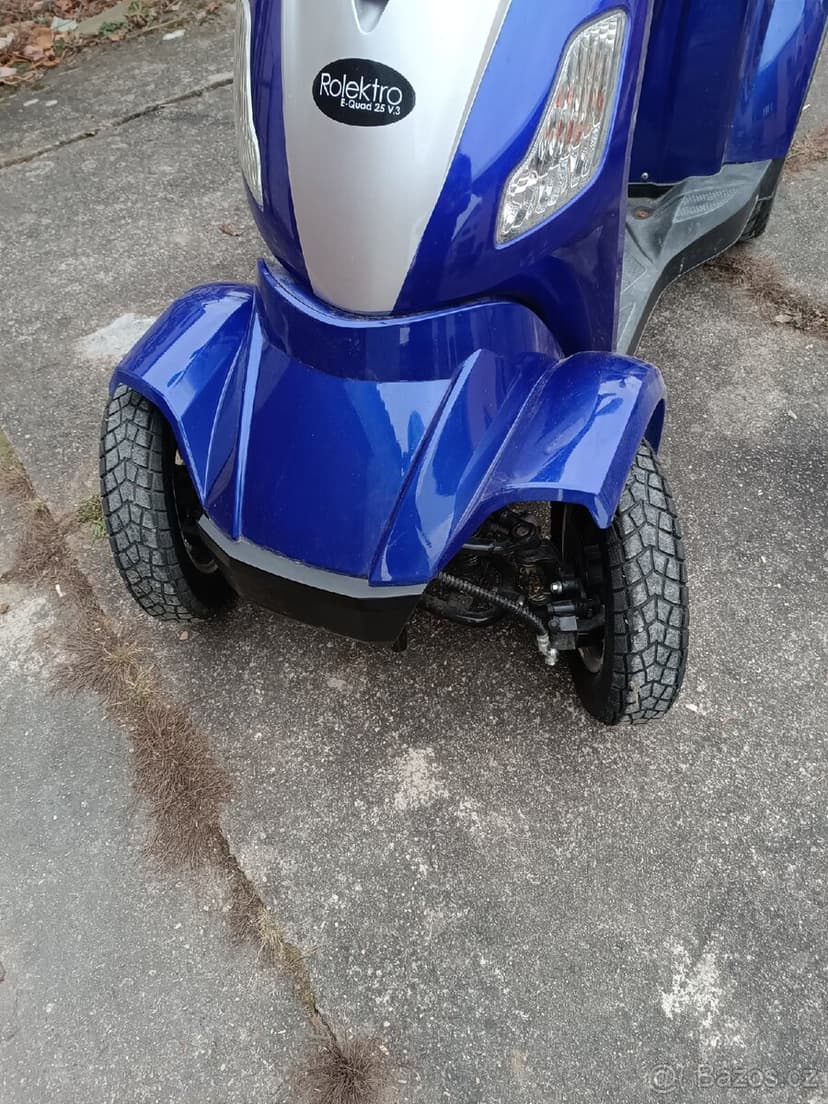 4 kolový elektrický vozík Rolektro pro seniory