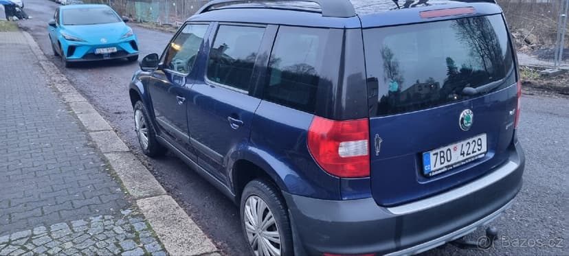 Škoda Yeti 2.0TDi,81KW,4x4,MANUÁL