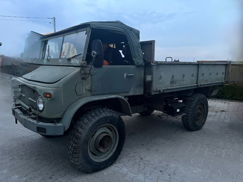 Predám mercedes Unimog 404 Cabrio- vojenský special