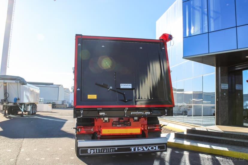 Sklápěcí návěs - Tisvol 43m3 5340kg Ihňed k odberu