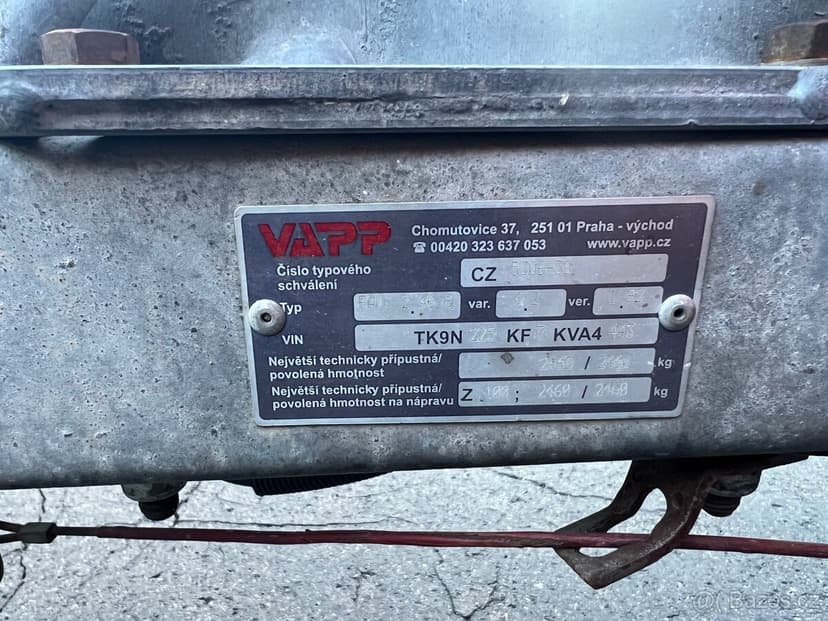 Vapp PAV 2.46 B Express 2460kg