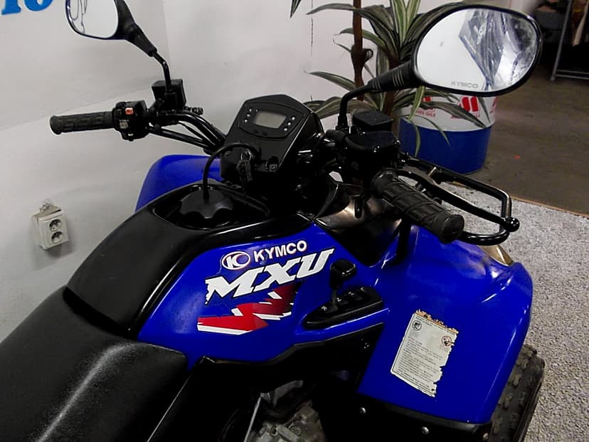 Kymco MXU 250 S Kufr, Kardan-Redukce Servisováno