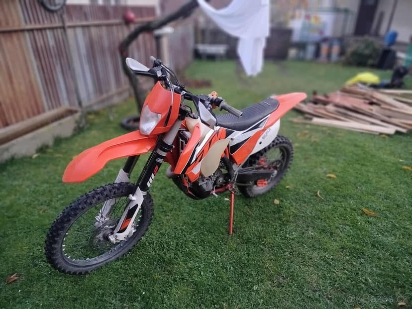 Enduro KTM exc450 stříkačka