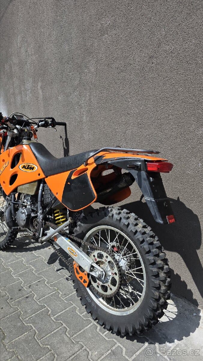 KTM 125 LC2 – cestovní enduro – r.v. 2000 – TP do 2026
