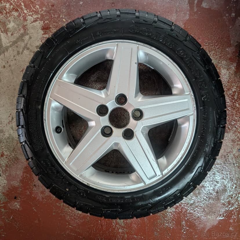 4x Alu disky Volvo/Jaguar 205/55 R16 ET52,5 5x108