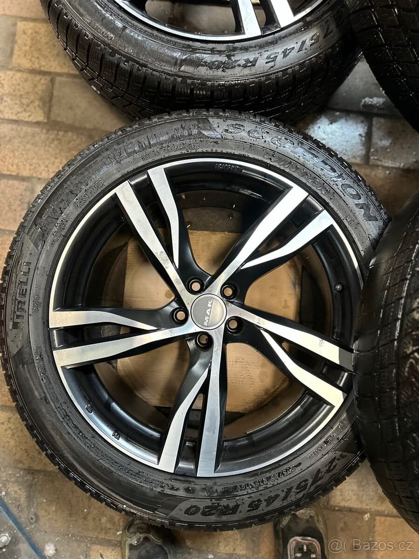 Prémiová sada 20" kol MAK s pneu Pirelli 275/45R20