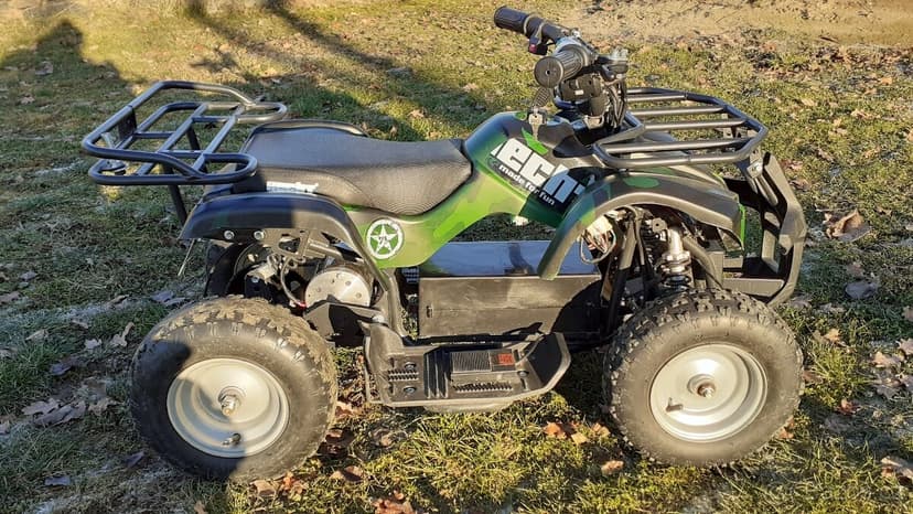 2 x elektrická čtyřkolka ATV