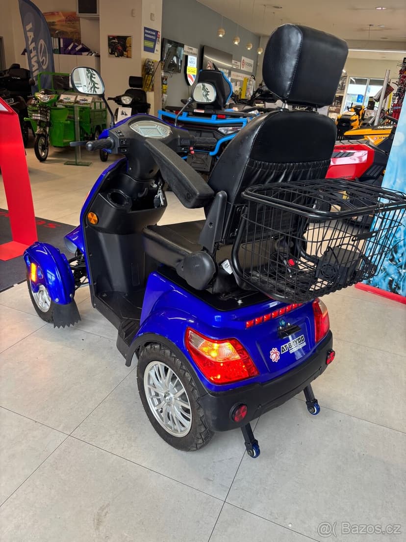 Elektrická čtyřkolka 4GO , najeto jen 56 km (TOP stav)