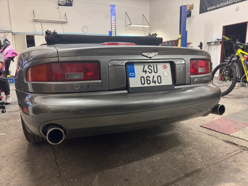 ASTON MARTIN DB7 VANTAGE VOLANTE, 306kW, V12, 2003, DPH ✅